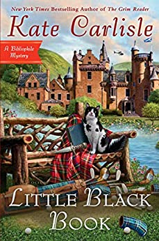 Book cover for Little Black Book by Kate Carlisle