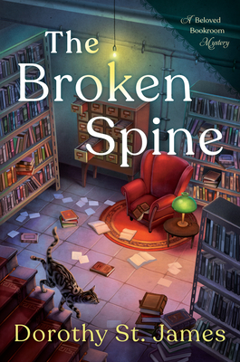 Book cover for The Broken Spine by Dorothy St. James