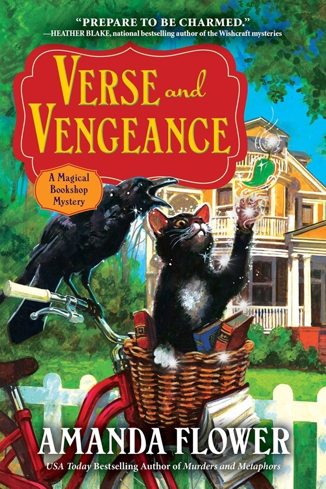 Book cover of Verse and Vengeance by Amanda Flower